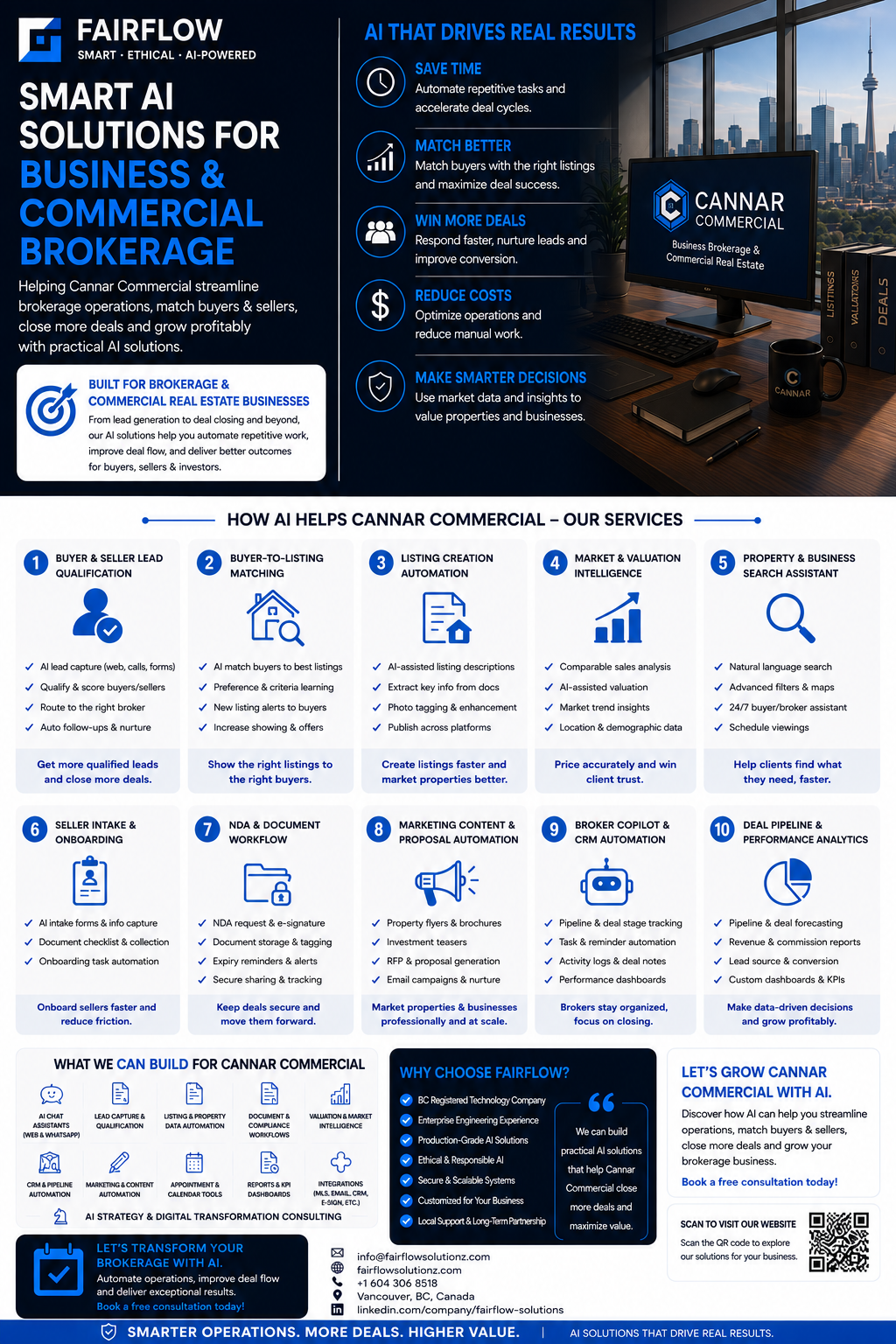 Commercial Brokerage brochure